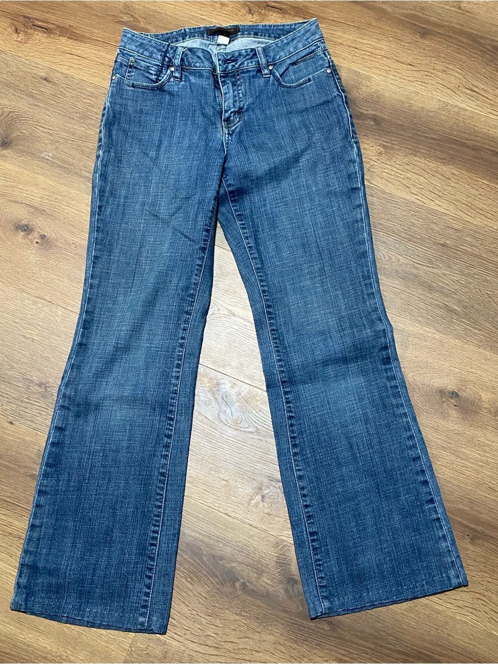Christopher Blue Dark Blue Wide Leg Jeans size 2